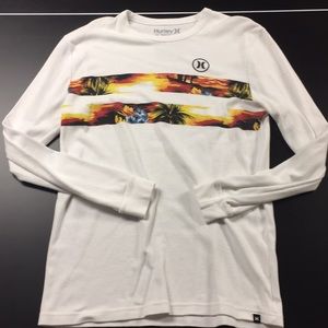 Long sleeve Hawaiian shirt